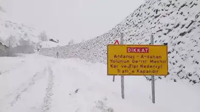 Doğu Karadeniz'de Yollar Kapandı!