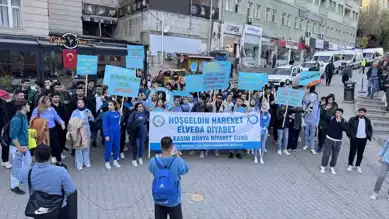 Doğu Karadeniz'de Diyabet Farkındalık Yürüyüşü