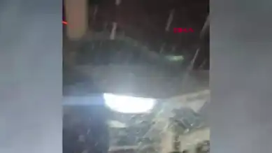 Doğu Karadeniz'de Kar Kapanmasına Yakalanan Tur Otobüsü Kurtarıldı