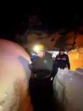 Kar Yağışı Tehlikesi: Yaşlı Çift Güvende!