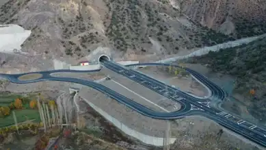 Yeni Dağ Yolu 2 Yılda 929 Bin Araç Geçirdi