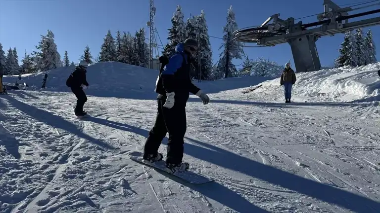 Atabarı Kayak Merkezi Sezonunu Açtı!